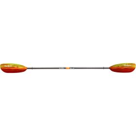 Aqua Bound Tango Fiberglass 2-Piece Posi-Lok Paddle - Straight Shaft Fuego, 235cm