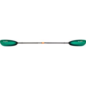 Aqua Bound Tango Fiberglass 2-Piece Posi-Lok Paddle - Straight Shaft Green Tide, 230cm