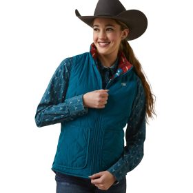 Ariat Dilon Reversible Insulated Vest - Women's Deep Lagoon, XS