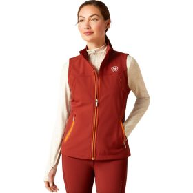 Ariat New Team Softshell Vest - Women's Fired Brick, M