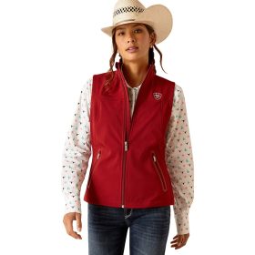 Ariat New Team Softshell Vest - Women's Sun-Dried Tomato, L