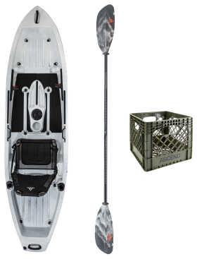 Ascend 10T Sit-On-Top Kayak Fishing Package