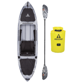 Ascend H10 Sit-In Hybrid Kayak Package - Titanium