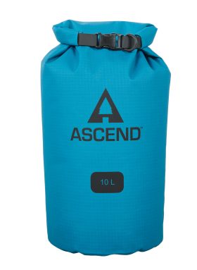 Ascend Heavy-Duty Dry Bag - Blue - 10 L