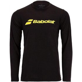 Babolat Men's Long Sleeve Crew Neck Pickleball T-Shirt (Logo)