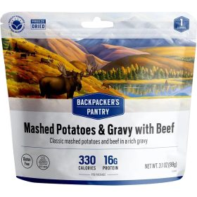 Backpacker's Pantry Mashed Potatoes & Gravy + Beef One Color, One Size