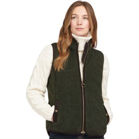 Barbour Burford Fleece Vest - Women's Olive/Classic, US 14/UK 18