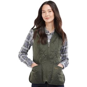 Barbour Fleece Betty Liner Vest - Women's Dark Olive, US 10/UK 14