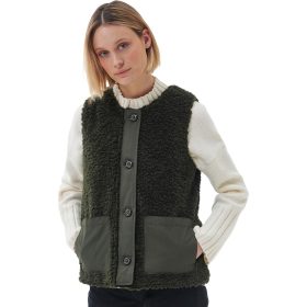 Barbour Kintra Liner Vest - Women's Olive/Ancient Tartan, US 12/UK 16