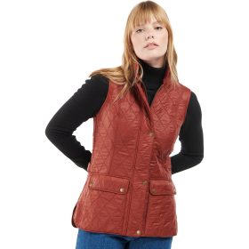 Barbour Wray Gilet Vest - Women's Burnt Henna/Brown, US 10/UK 14