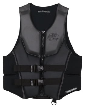 Bass Pro Shops Dual-Size Platinum Neoprene Segmented Life Jacket for Men - XL