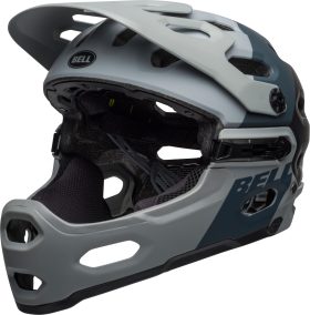 Bell Adult Super 3R MIPS Bike Helmet, Small, Downdraft Mt Gray/Gunmetl