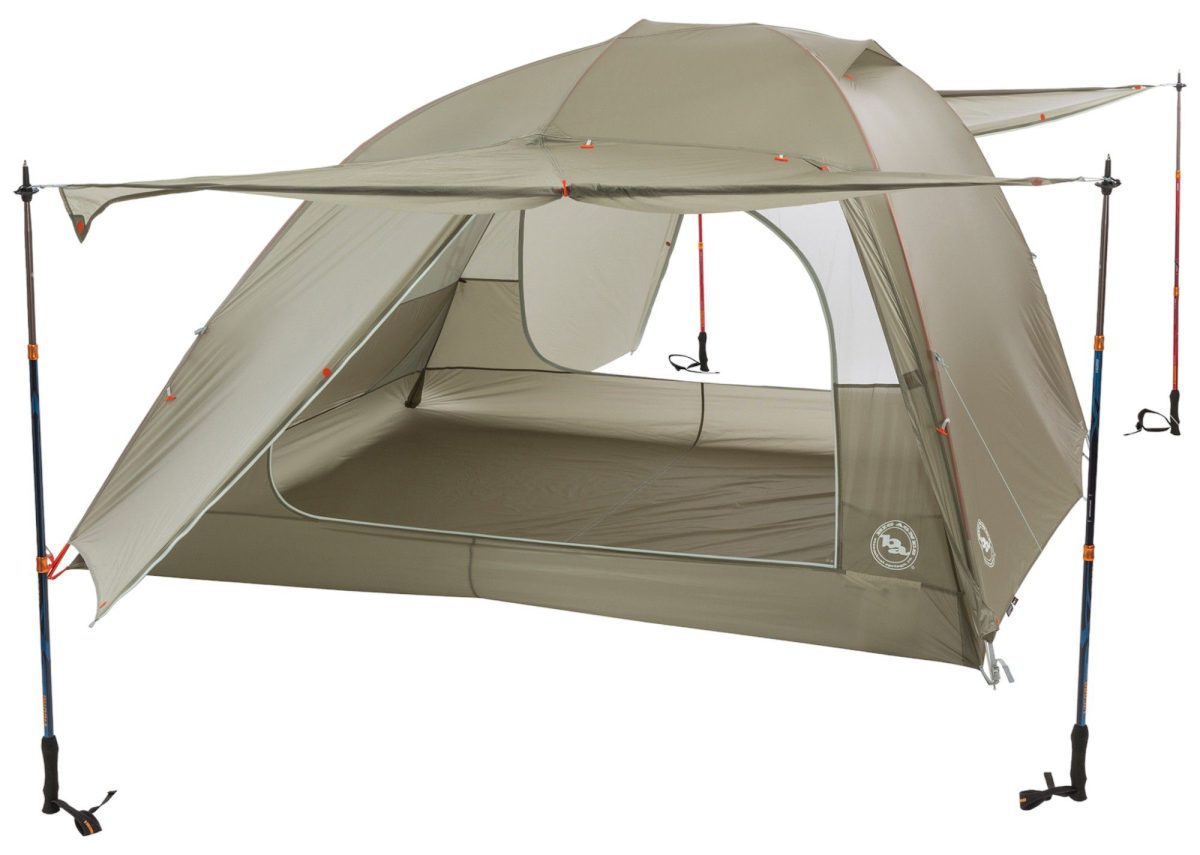 Big Agnes Copper Spur HV UL 4 Person Tent, Olive Green