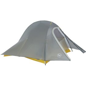 Big Agnes Fly Creek HV UL2 Bikepack Tent: 2-Person 3-Season Gray/Gold, One Size