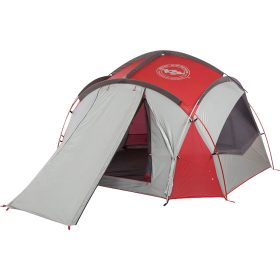 Big Agnes Guard Station 4 Tent: 4-Person 4-Season Red/Gray, 4 Person