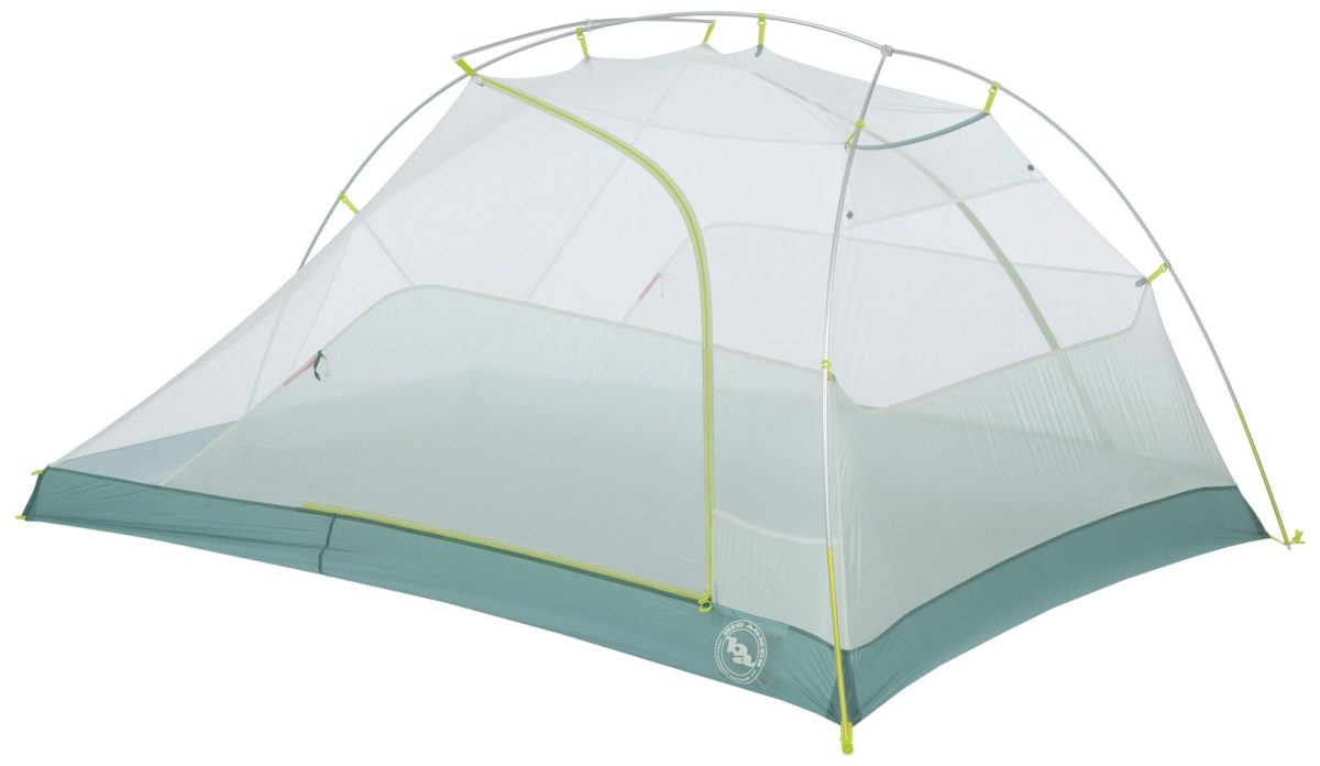 Big Agnes Tiger Wall 3 Platinum Tent, Gray/Blue