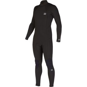 Billabong 4/3 Absolute Back-Zip Full GBS Wetsuit - Men's Black, S