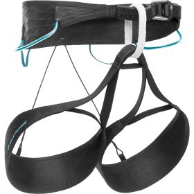 Black Diamond AirNet Harness - Women's Black/Aqua Verde, M