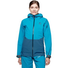 Black Diamond Recon Stretch Ski Shell Jacket - Women's Azul-Azurite, L