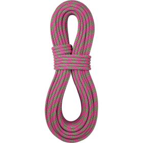 BlueWater Lightning Pro Climbing Rope - 9.7mm Pink/Green, 70m