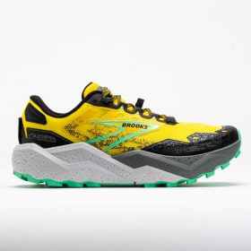 Brooks Caldera 7 Men's Trail Running Shoes Lemon Chrome/Black/Springbud