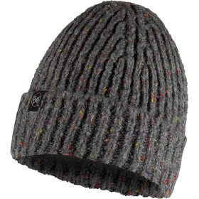 Buff Knitted & Fleece Beanie Kim Grey2, One Size