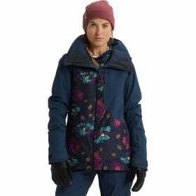 Burton AK Embark GORE-TEX Jacket - Women's Dress Blue/Bona Flora, XS