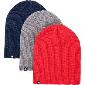 Burton Recycled DND Beanie - 3-Pack Dress Blue/Tomato/Kelp, One Size