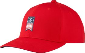 Callaway Patriot USA Men's Golf Hat 2024 - Red