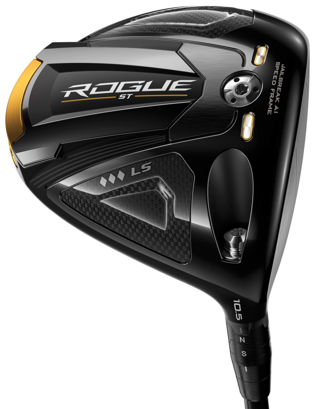 Callaway Rogue ST Triple Diamond LS Driver - ON SALE - RIGHT - TEN WHITE 65 S - 9.0 - Golf Clubs