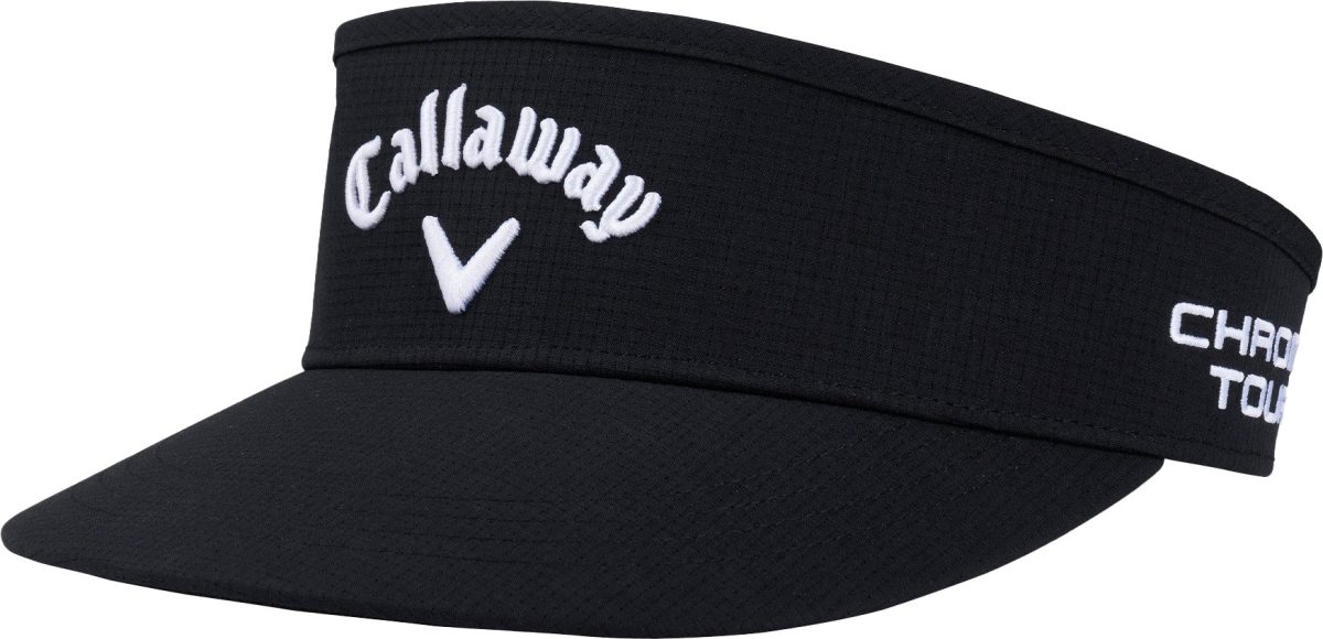 Callaway Tour Authentic High Crown Men's Golf Visor 2024 - Black