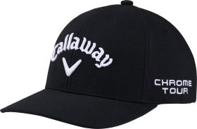 Callaway Tour Authentic Performance Pro Men's Golf Hat 2024 - Black, Size: Adjustable Standard Fit