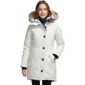 Canada Goose Rossclair Down Parka - Women's Early Light (Heritage/Fur Trim), L