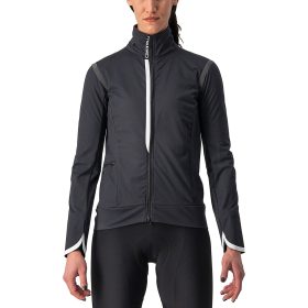 Castelli Alpha Ultimate Insulated Jacket - Women's Light Black/White, XS