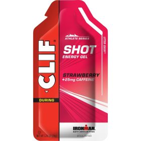Clifbar Clif Shot Energy Gel - 24 Pack Strawberry, One Size