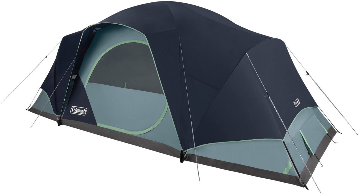 Coleman Skydome 12-Person Camping Tent XL, Blue