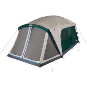 Coleman Skylodge Cabin Tent: 12-Person 3-Season Evergreen, One Size