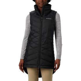 Columbia Heavenly Long Vest - Women's Black, 1X