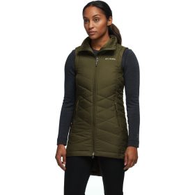 Columbia Heavenly Long Vest - Women's Olive Green, M