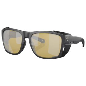 Costa Del Mar King Tide 6 580G Glass Polarized Sunglasses - Black Pearl/Sunrise Silver Mirror - X-Large