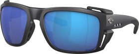 Costa Del Mar King Tide 8 580G Sunglasses, Men's, Black Pearl/Blue Mirror