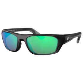 Costa Del Mar Whitetip Pro 580G Glass Polarized Sunglasses - Matte Black/Green Mirror