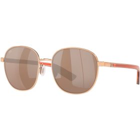 Costa Egret 580G Polarized Sunglasses Rose Gold/580G Glass/Copper, One Size