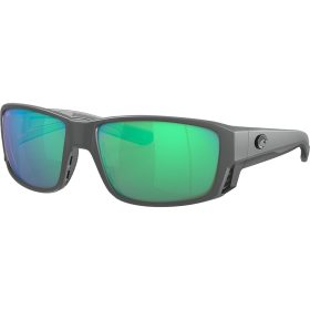 Costa Tuna Alley 580G Polarized Sunglasses Gray Green Mirror, One Size