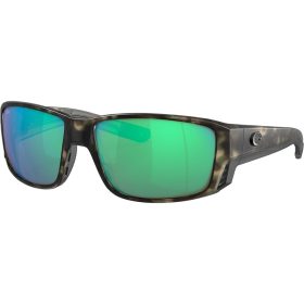 Costa Tuna Alley 580G Polarized Sunglasses Wetlands Green Mirror, One Size