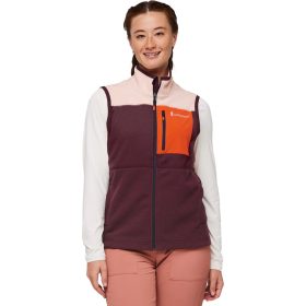 Cotopaxi Abrazo Fleece Vest - Women's Rosewood/Wine, S