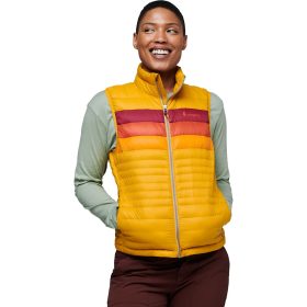 Cotopaxi Fuego Down Vest - Women's Amber Stripes, M