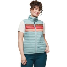 Cotopaxi Fuego Down Vest - Women's Sea Spray Stripes, XL