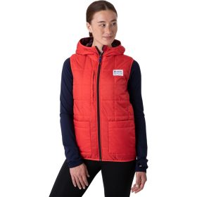 Cotopaxi Teca Calido Hooded Vest - Women's Red Hot Sun, XS