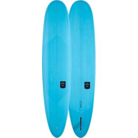 Creative Army Five Sugars PU Longboard Surfboard Button Blue, 9ft 6in